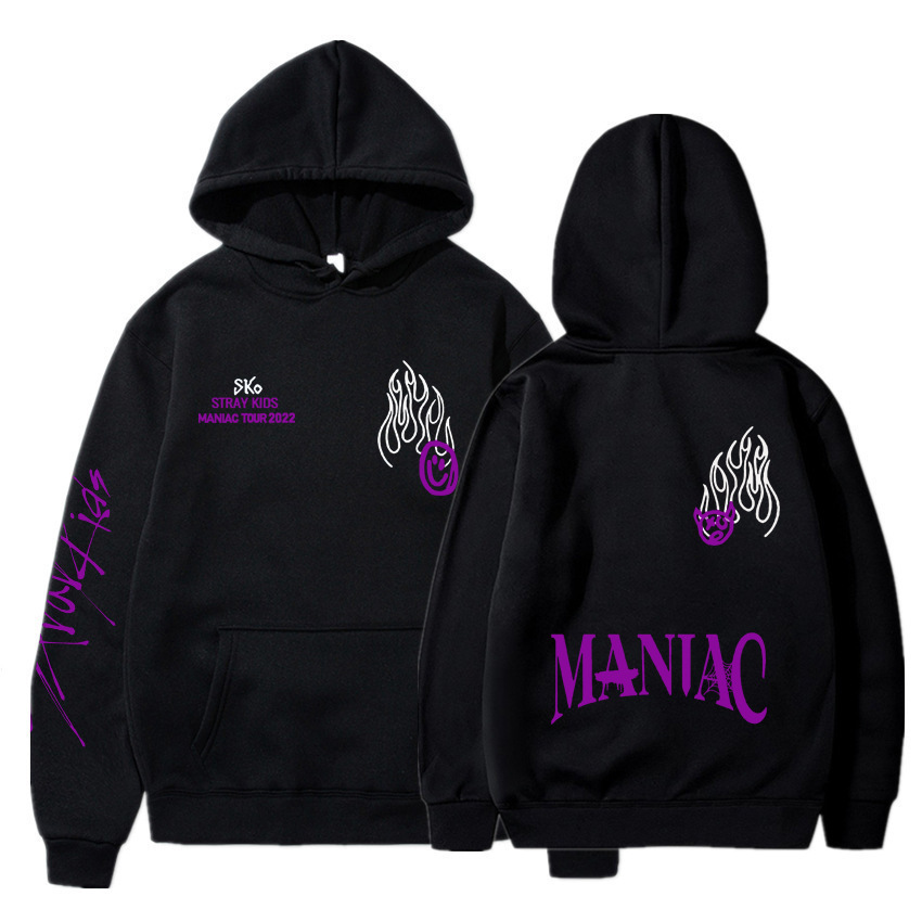 Cross-border New Sweater Skids Tour MANIAC Concert Same Fashion Hoodie Ins Fashion Men and Women