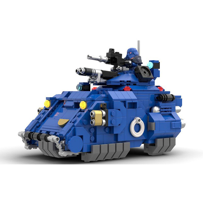 MOC-150434 compatible with Lego war hammer 40K Central Plains cast gladiator tank small particles assembling building blocks toy