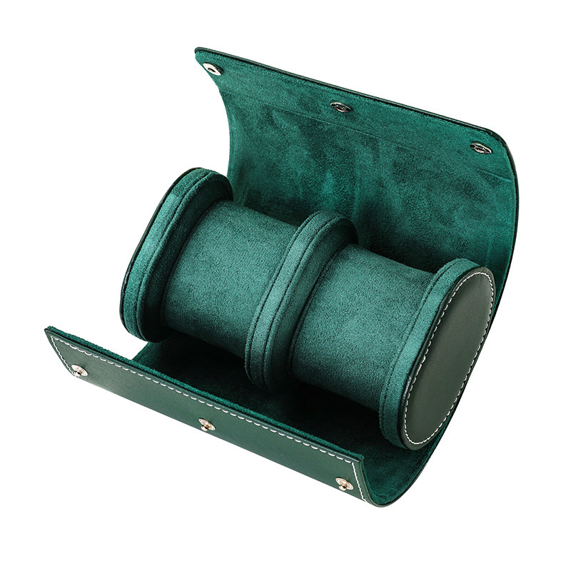 Picture of 2025 New Cross-Border Portable 1 Position 2 Positions 3 Positions Watch Box Pu Leather Watch Storage Box Packaging Box Wholesale