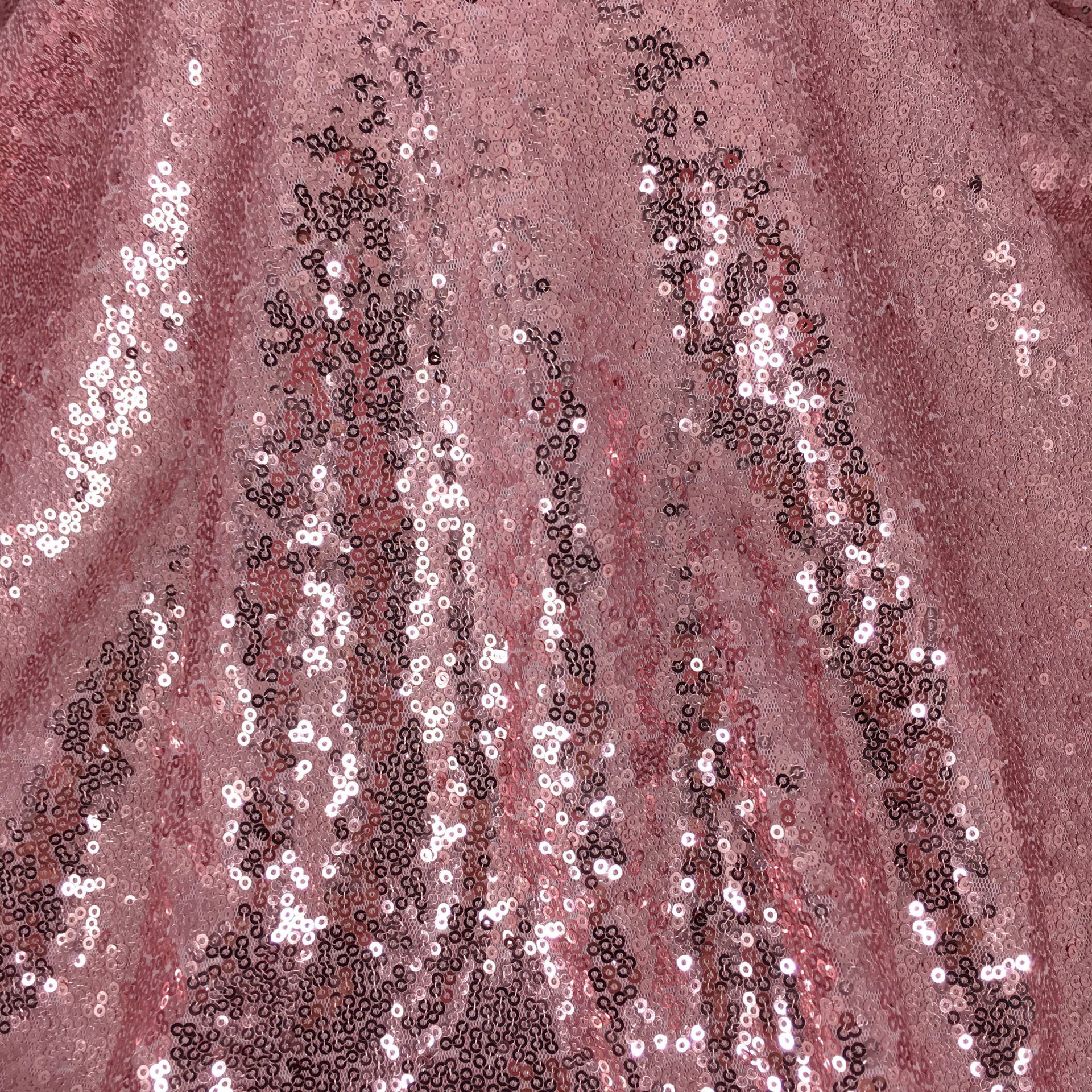 Picture of Spot wholesale 3mm sequin cloth scrambled sequin fabric wedding costume sequin fabric beaded fabric