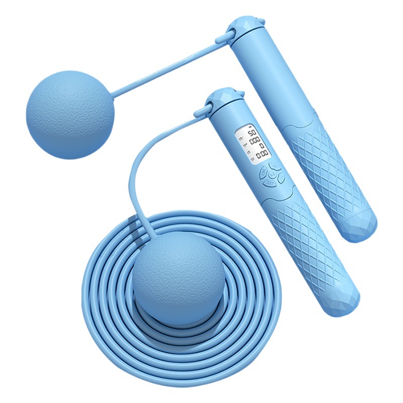 New cordless charging rope skipping smart counting weight-bearing rope skipping children's adult fitness rope sports rope skipping wholesale