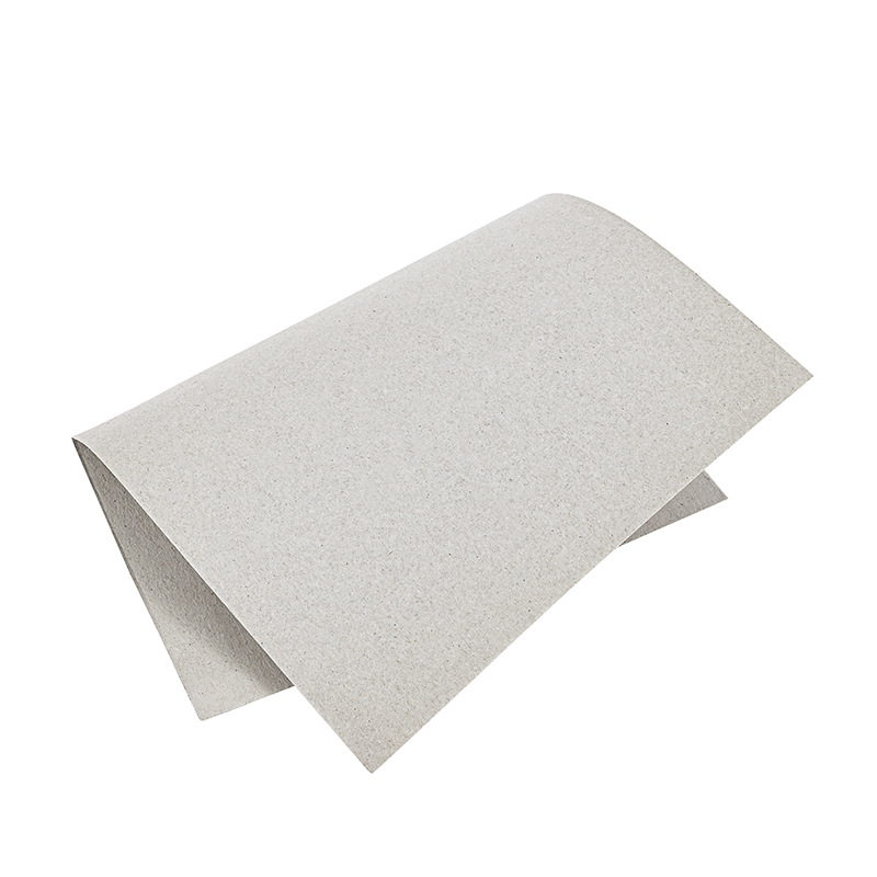 Picture of Wholesale thickened cardboard gift box gray cardboard shirt T-shirt lining gray cardboard A4 painting packaging small card composite
