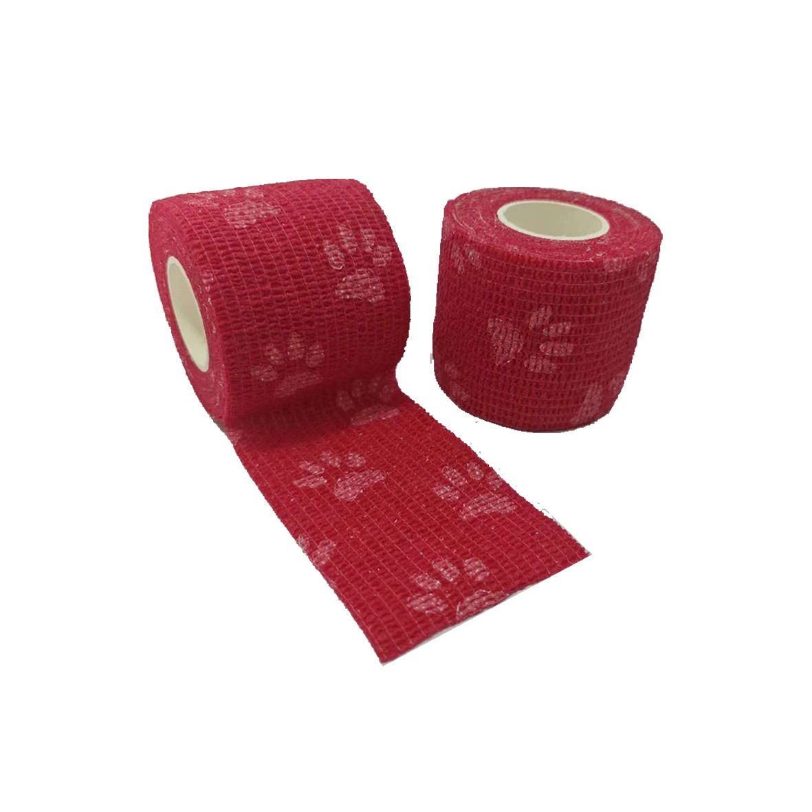 Picture of Factory wholesale non-woven self-adhesive elastic elastic bandage sports protection ankle pet print finger bandage