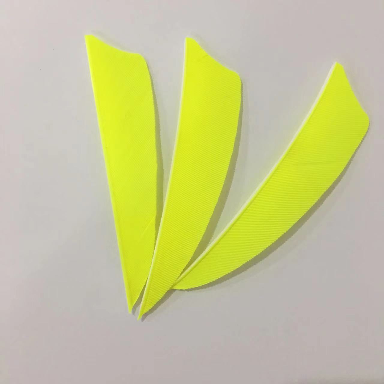 Picture of Bow and Arrow beauty hunting compound traditional arrow feather turkey feather 2.5 inch 3 inch shield Turkey real feather