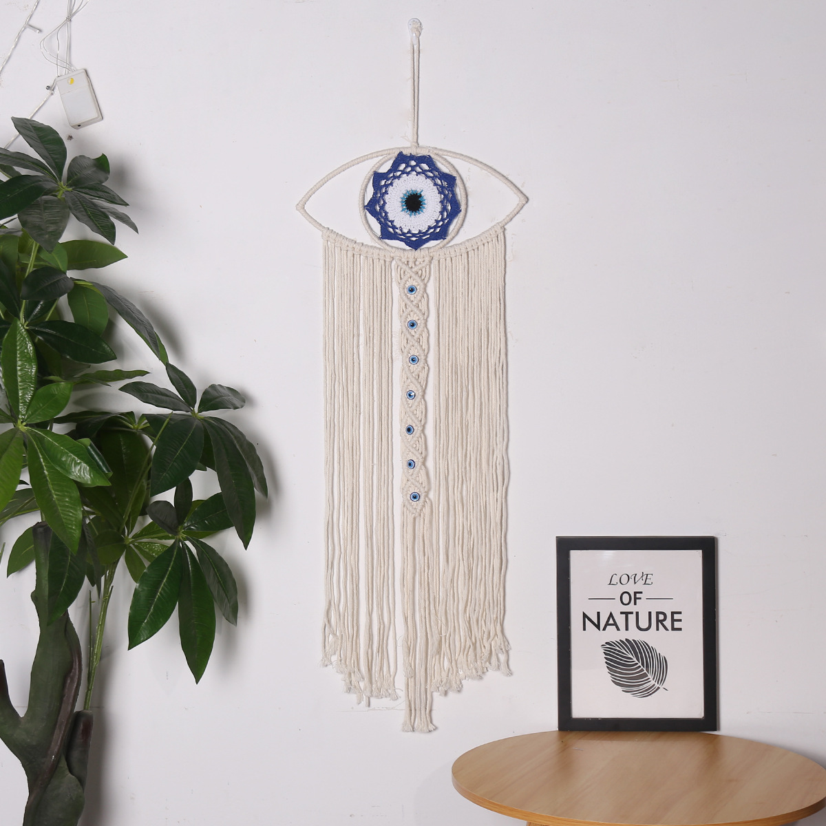 Picture of Devil's Eye dream catcher holiday gift home decoration wall hanging bedroom bedside wall decoration pendant dream catcher