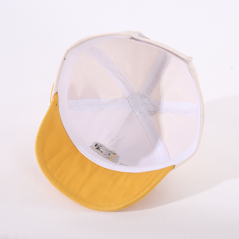 Picture of Baby hat spring and autumn male baby peaked cap cute cartoon spring thin boy soft brim children baseball cap