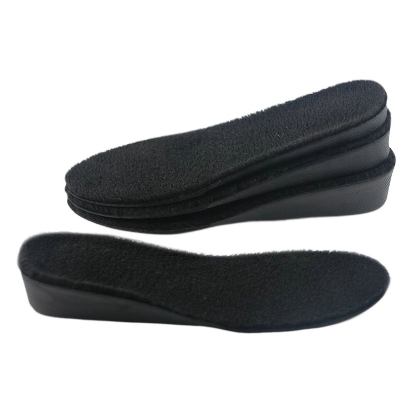 Winter padded lamb velvet insole 1.5/2.5/3.5cm invisible insole comfortable warm heightening pad