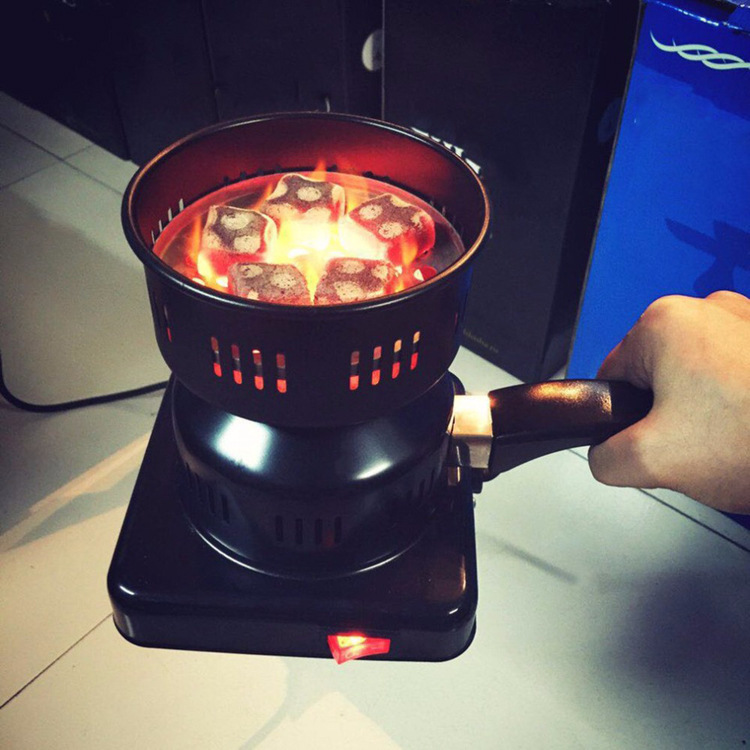Cross-Border Exclusive Charcoal Burner Arabian Hookah Stove Charcoal Stove Hookah Charcoal Stove