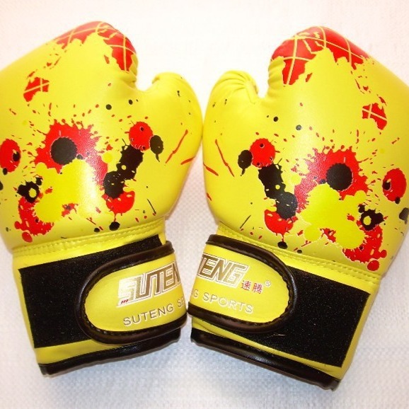 Picture of Sagitar map children's boxing gloves one-time molding sponge liner fight training Sanda children's boxing gloves