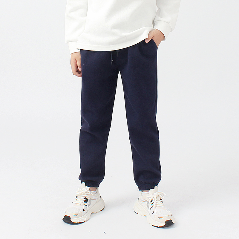 Picture of Autumn Kidsren's Pants Korean Style New Boys' Sports Pants Big Kidsren's Pure Color Casual Anti-Mosquito Pants Kidsren's Pants Dropshipping