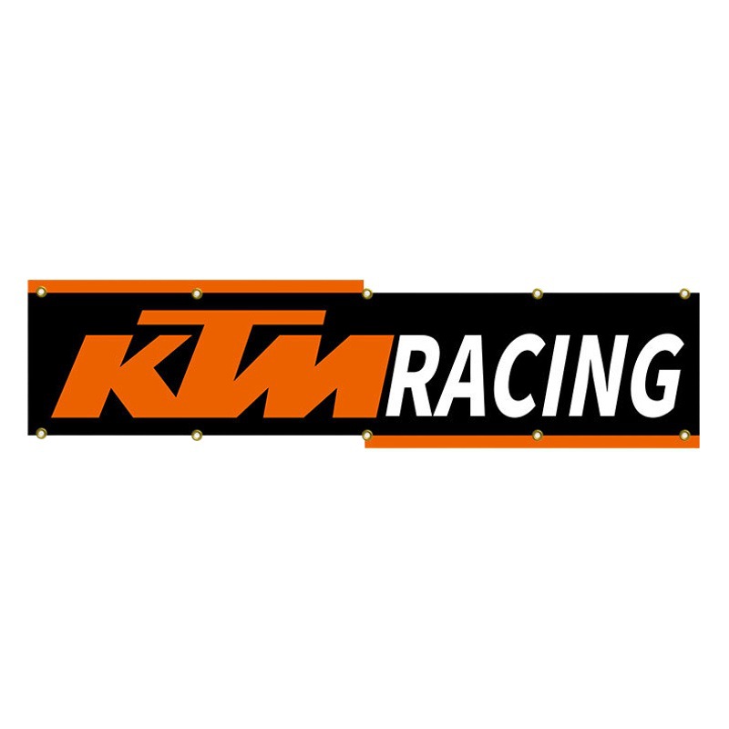 Cross-border car brand banner racing racing decoration banner 60x240cm foreign trade outdoor banner
