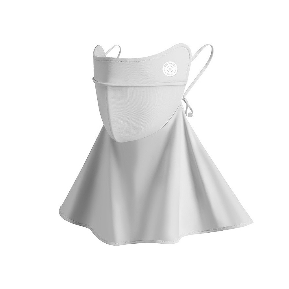 Picture of 23 Summer New Ice Silk Sunscreen Mask Women's Outdoor Riding Lightweight Breathable Eye Corner Sunshade Mask XKZ57