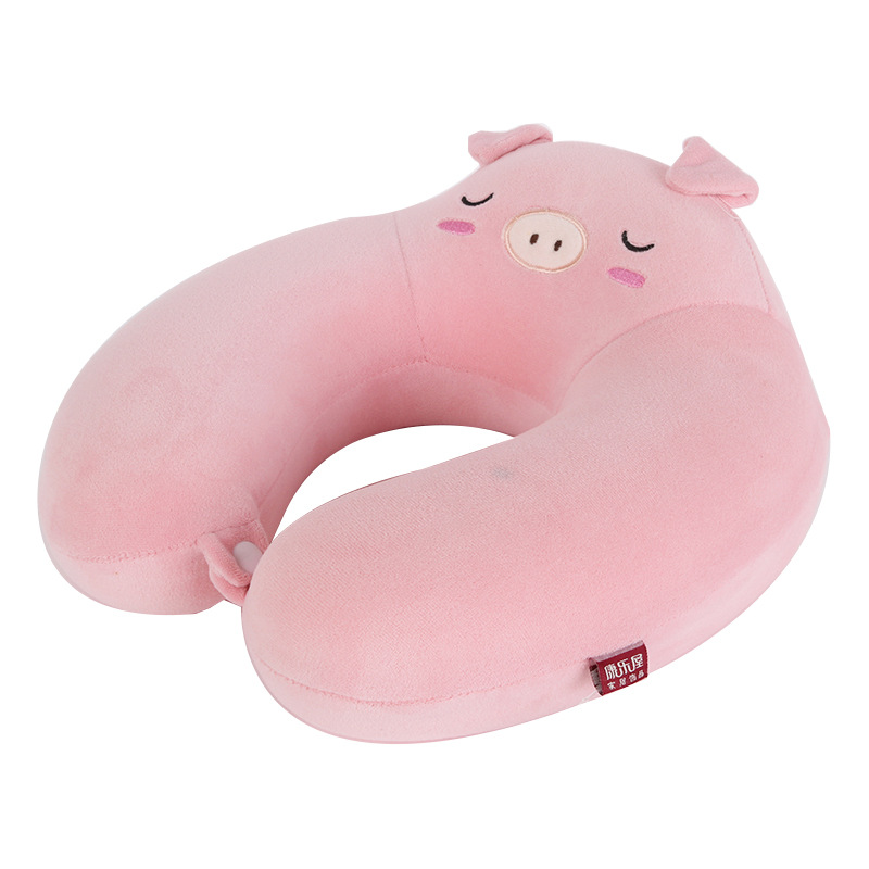 Picture of Cartoon animal slow rebound memory cotton U-shaped pillow leisure house office travel neck pillow neck pillow U-shaped pillow wholesale