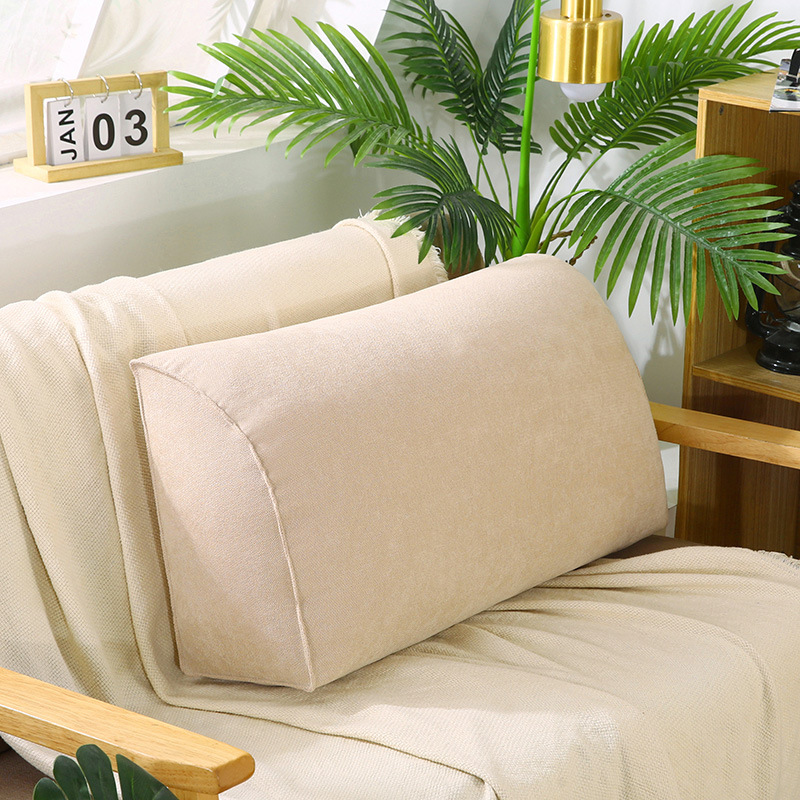 Picture of Living Room Single Double Triple Combo Imperial Concubine Sofa Cushion Hard Sponge Large Backrest Triangular Cushion Removable and Washable