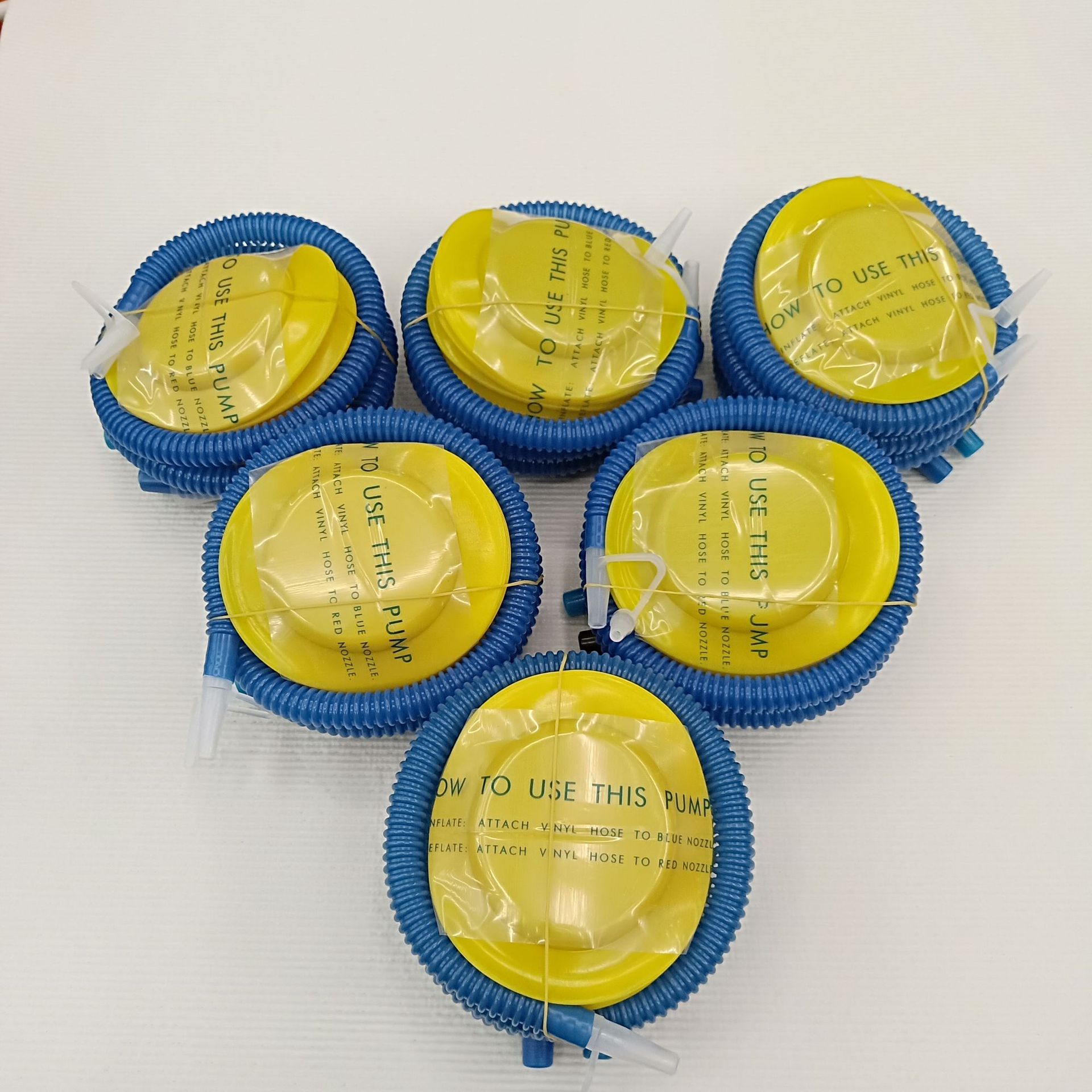 Picture of Foot 4 Inch Pump Inflatable Toy Swimming Ring Class Foot Balloon Basketball Air Mattress Air Pump