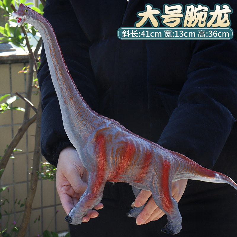 Picture of Large size simulation soft plastic dinosaur toy electric sound plastic vinyl Tyrannosaurus Rex animal model children's toys wholesale