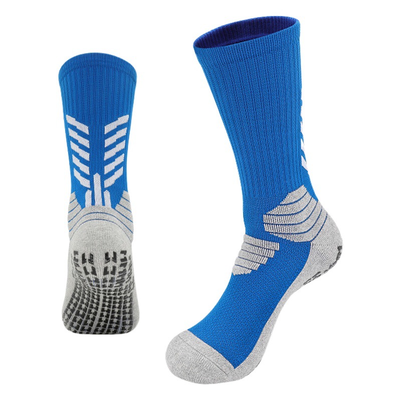 Practical dispensing football socks men's non-slip sports socks men's towel bottom tube socks thickened non-slip socks wholesale