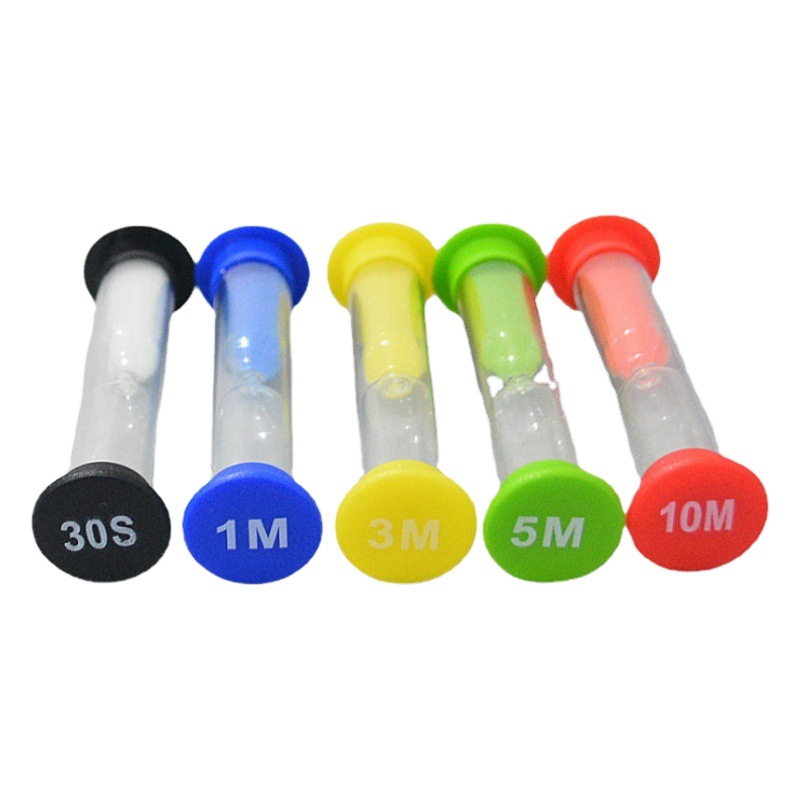 6 Color Chronograph Hourglass Glass Creative Decoration Hourglass Advertising Gift Toy Accessories Hourglass Timer
