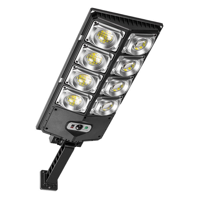 Cross-border new LED strong light small street light double row street light solar garden light induction street light outdoor lighting