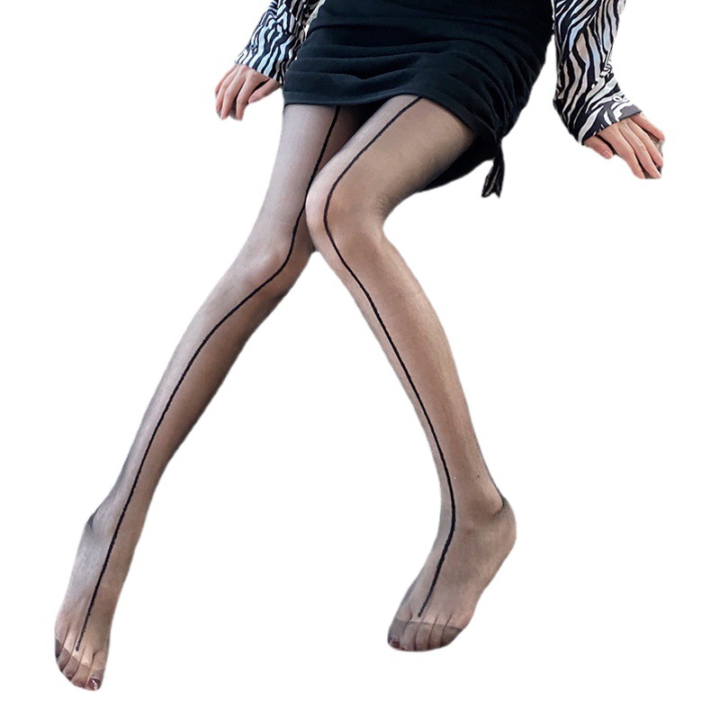 Silk stockings women's thin pantyhose summer stockings anti-hook silk ultra-thin skin color leg pantyhose steel stockings arbitrary cut