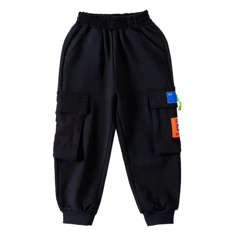 Boys Sports Pants Spring and Autumn Middle and Large Children's Pants 2024 New Boys Autumn Children's Autumn Casual Trendy Trousers