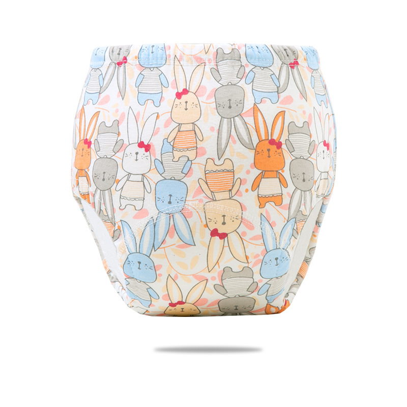 Picture of Toilet Training Pants Diaper Pants Baby Summer Diaper Pocket Universal Gauze Diaper Wet Artifact Washable Diaper Pants