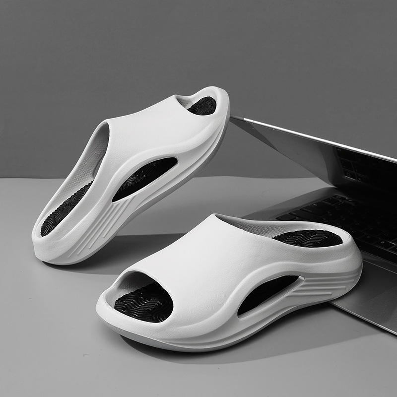 Eva Cross-Border Sports Slippers for Men, Non-Slip, Non-Stinky Feet, Thick-Soled Slippers, Coconut Shoes for Summer