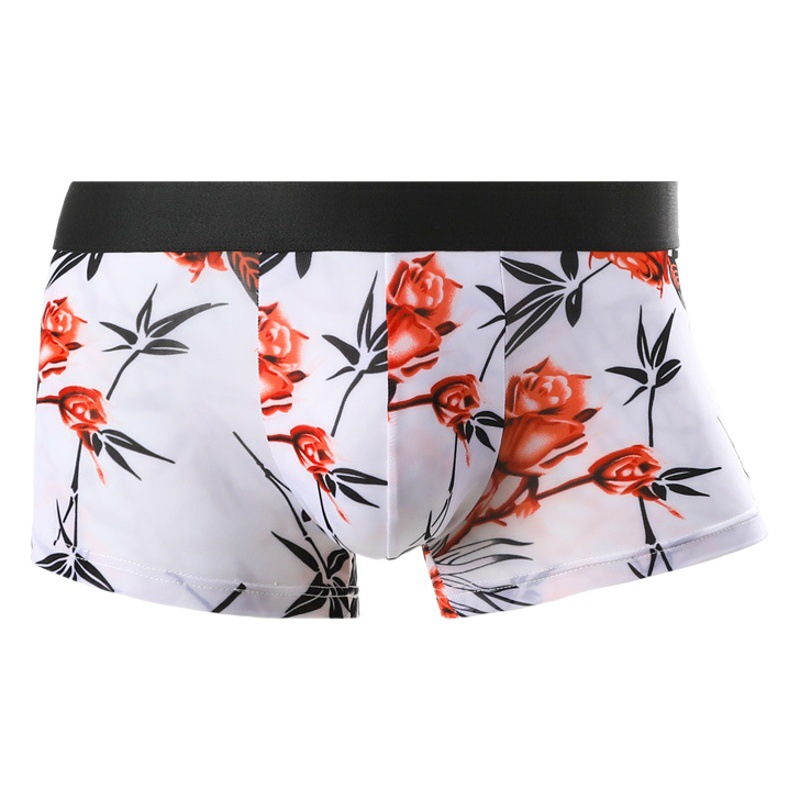 Men's underwear men's boxer underpants ice silk underpants boxer pants men's inner file sexy summer thin breathable