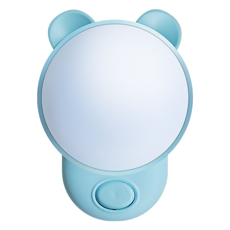 Keliya Private Model New and Unique Switch Bear Plug-In Night Light Led Plug-In Lighting Warm Light Sleeping Light