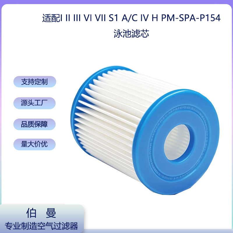 Ready Stock, Quick-Release Cross-Border Hot-Selling Swimming Pool Filter Suitable for I Ii Iii Vii S1 Swimming Pool Filter Element