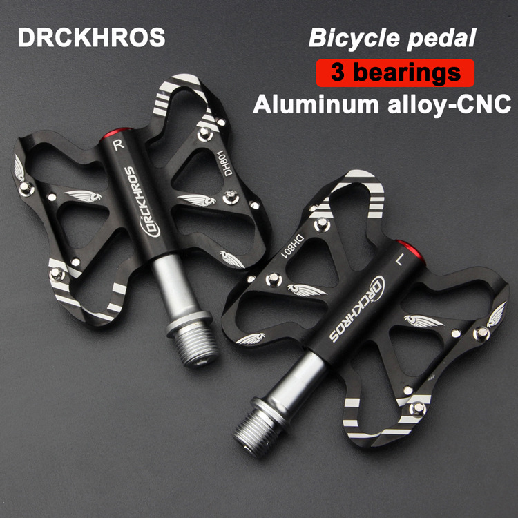 DRCKHROS mountain bike pedal aluminum alloy 3 Peilin pedal bicycle pedal pedal accessories
