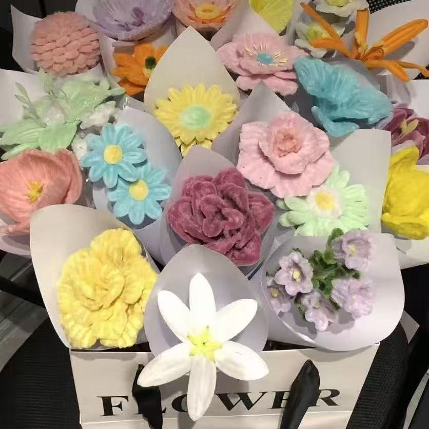 One-Year-Old Gift Twisty Stick Bouquet DIY Material Kit Handmade Gift for Girlfriend or Friend's Birthday