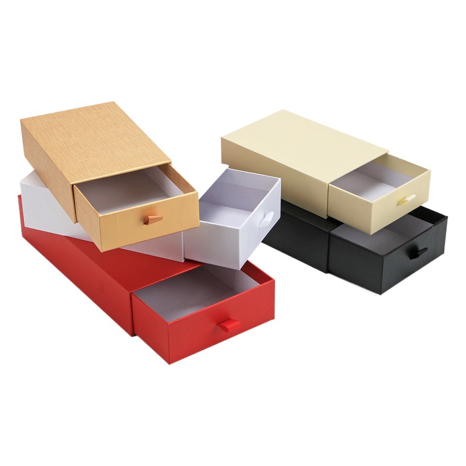 Gift box making drawer type gift box printing product packaging box cardboard gift box moon cake gift box logo
