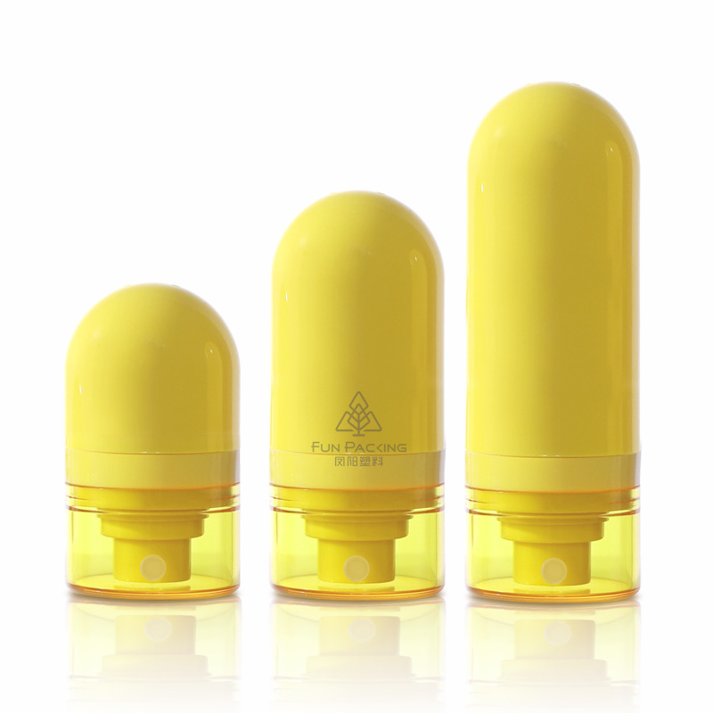 Picture of ABS inverted vacuum bottle 15ml 30ml macaroon cosmetic spray bottle 50ml vacuum emulsion split bottle
