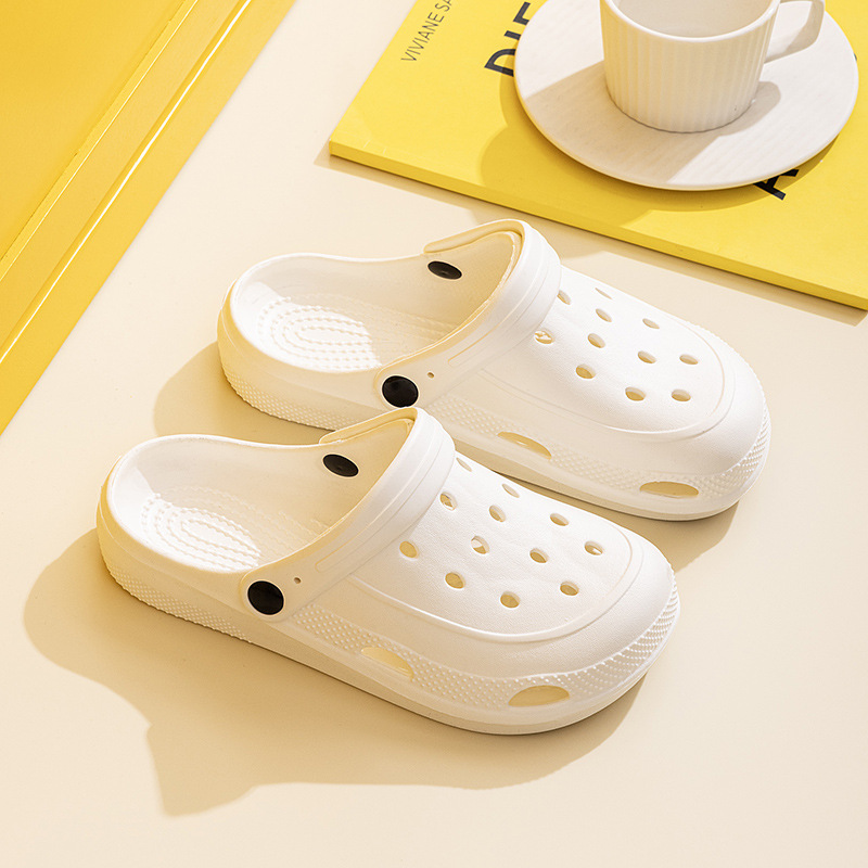 Picture of Qida Shun New Men's and Women's Hole Shoes Summer Indoor and Outdoor Couples Foam Lightweight Drifting Shoes Beach Garden Shoes