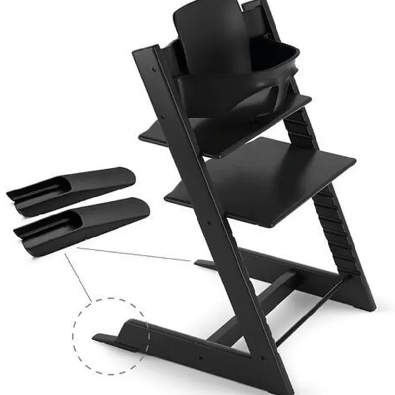 Picture of Baby dining chair put in the growth chair support leg lengthened down the accessories a pair of dining chairs anti-reverse wholesale postage