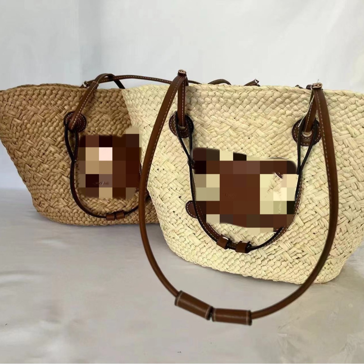 Summer New Women's Big Bag Stylish Large Capacity Commuter Bag Beach Bag Casual Shoulder Bag Women's Bag