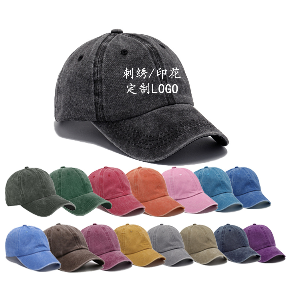 Picture of Cross-border Hook Printing Hat Old Torre Hat Men's Retro Foreign Trade Baseball Cap Explosions Soft Top Sun Hat