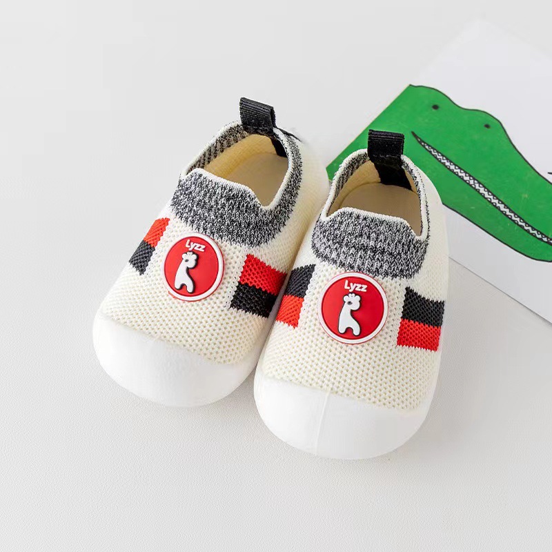 Picture of Baby Toddler Shoes Spring & Fall Soft Sole Non-Slip Infant Shoes Mesh Breathable Anti-Falling Kidsren's Shoes Indoor