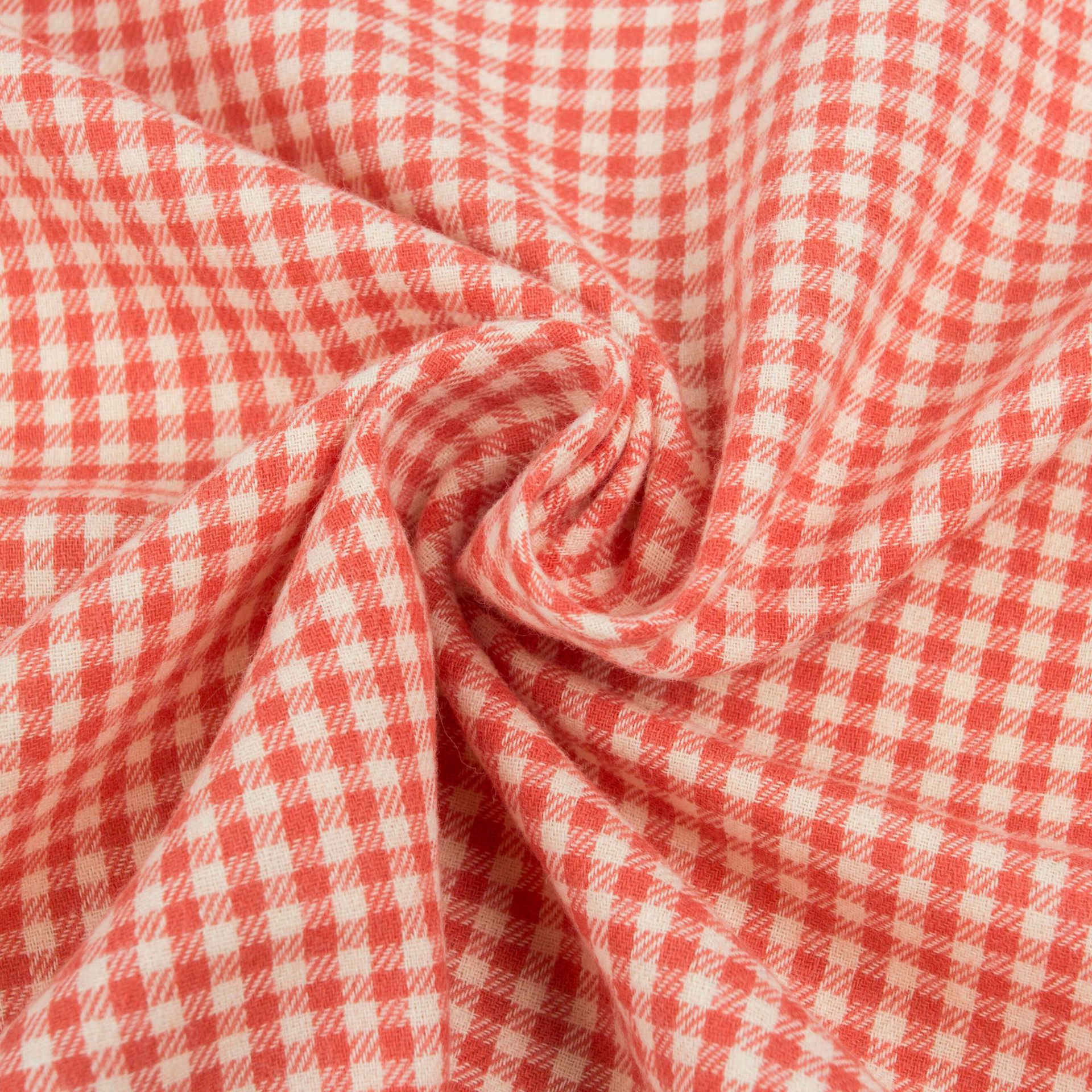 Picture of 32 Count Pure Cotton 0.3mm Yarn-Dyed Brushed Plaid Manufacturer Ready-Made Fabric Autumn and Winter Children's Clothing Fashion Men's Pet Cloth
