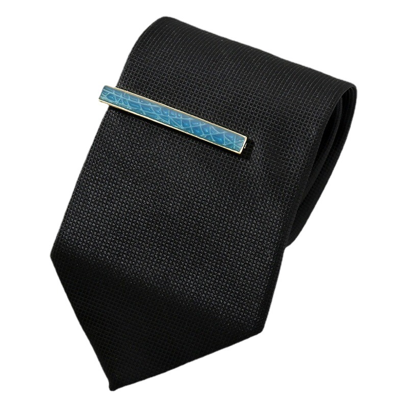 New color creative men's tie clip fashion personality rendering red tie clip 5.5cm