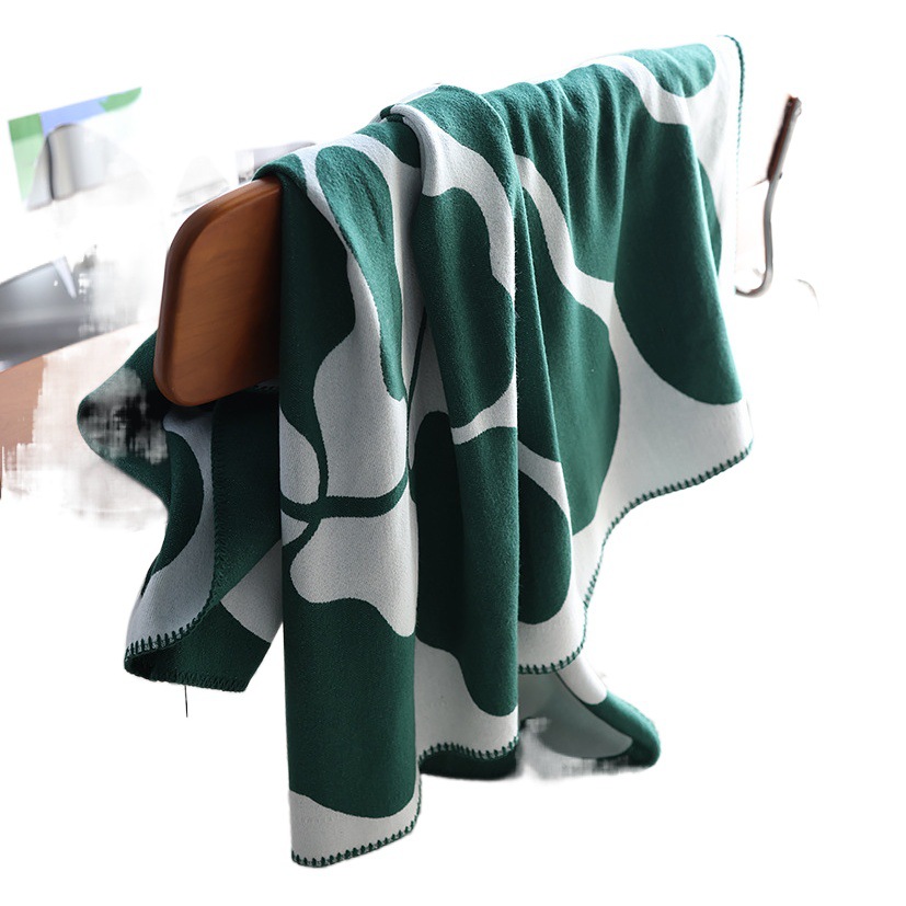 Jacquard cashmere blanket casual sofa blanket Nordic antique blanket factory a generation of THROW in stock