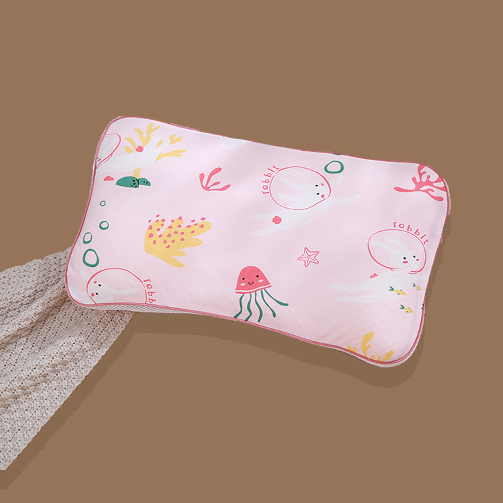 Picture of Children's pillow 1-3-6 years old and above the four seasons universal baby partition pillow kindergarten primary school students special breathable pillow