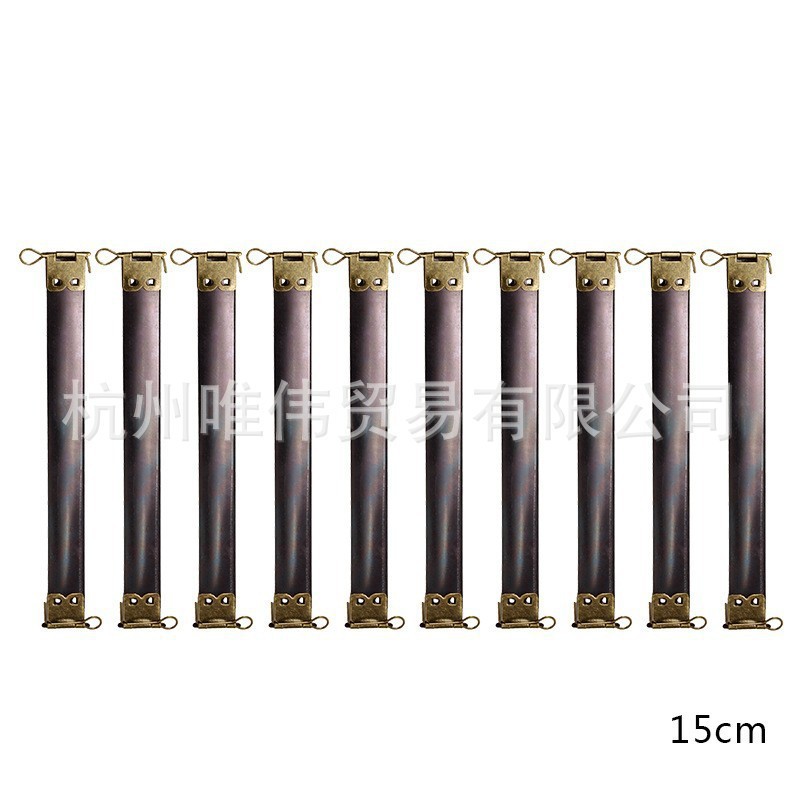 Picture of Cross-border silver ancient shrapnel clip shrapnel gold clip handmade bag bag gold clip metal shrapnel wallet clip