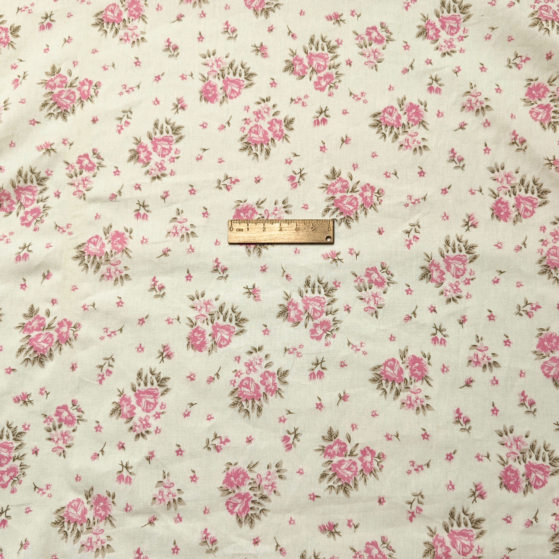 Picture of Spring and Summer Cut Flower Fabric Small Fresh Polka Dot Gypsophila Jacquard Plant Print Dress Children's Clothing Home Boutique