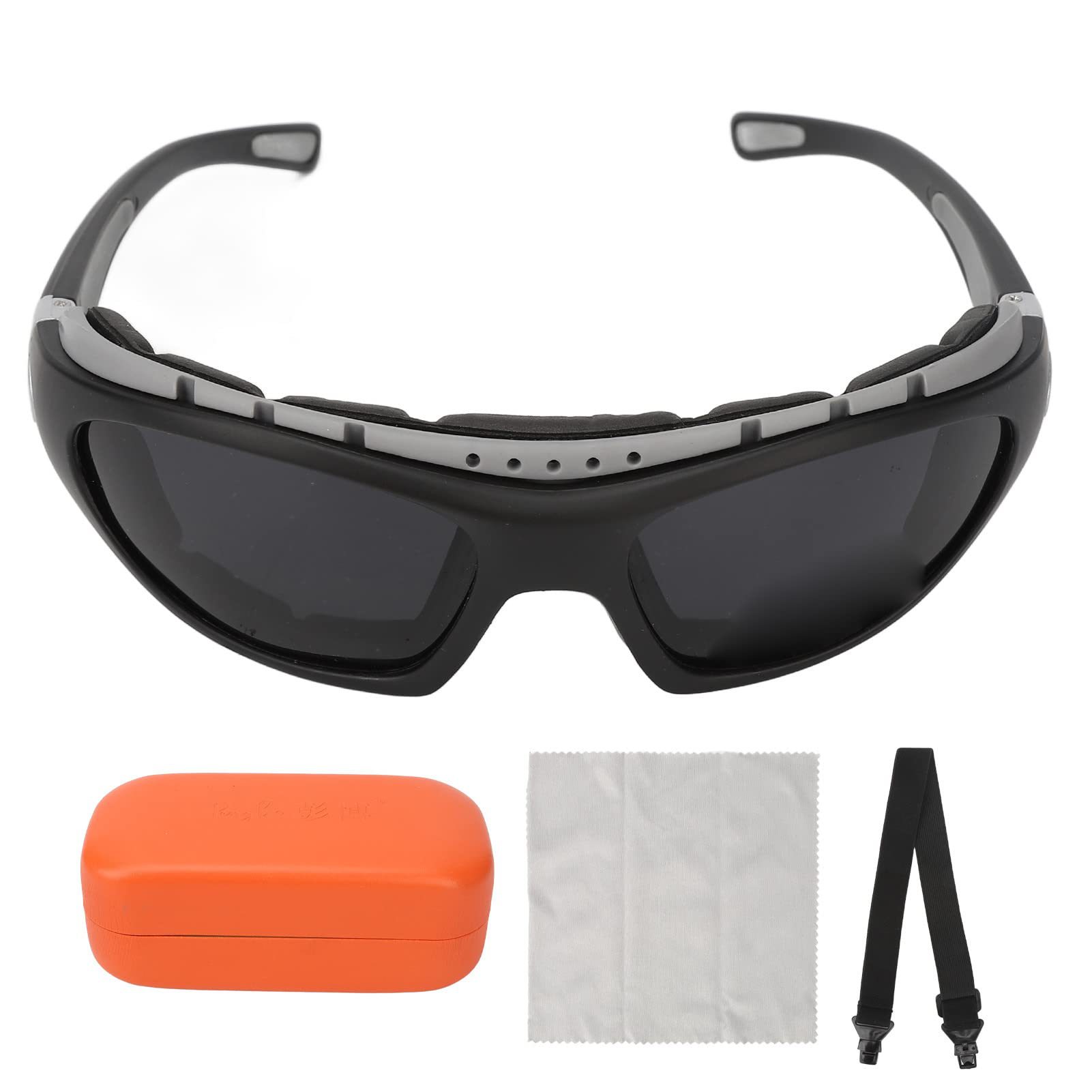Picture of Anti-glare anti-glare UV400 white internal postoperative shading glasses day and night femtosecond laser postoperative goggles