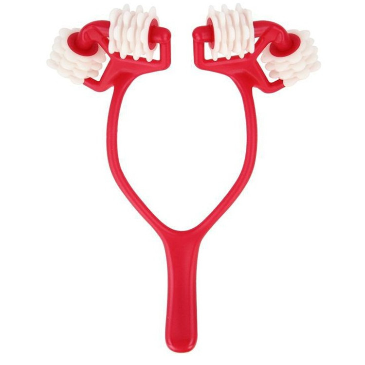 Dahe 24-Piece Feather-Shaped 3D Chest Massage Roller 3858 Breast Shaping Instrument Feather-Shaped Massage Roller