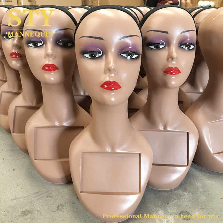 Picture of STY head model export best-selling dummy head model fashion female wig head model head model window display model head model