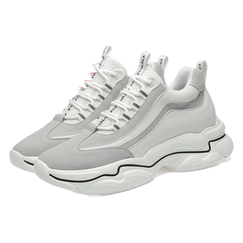 2022 spring new men's shoes 10cm men's casual sneaker invisible increased 8cm increased shoes 6