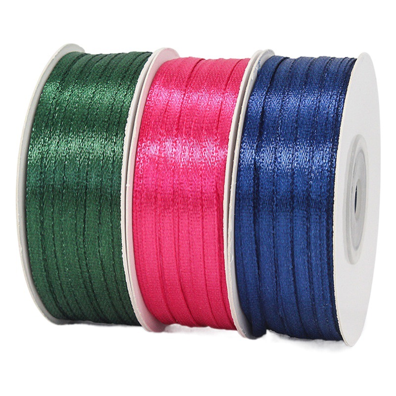 Factory wholesale 0.3cm double-sided ribbon tag ribbon ribbon ribbon ribbon 3mm bookmark ribbon